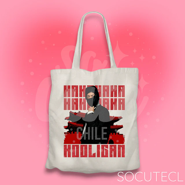 TOTE BAG HA-HA-HA HOOLIGAN JIN