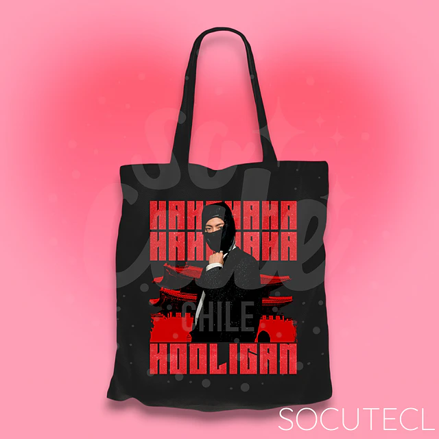 TOTE BAG HA-HA-HA HOOLIGAN JIN