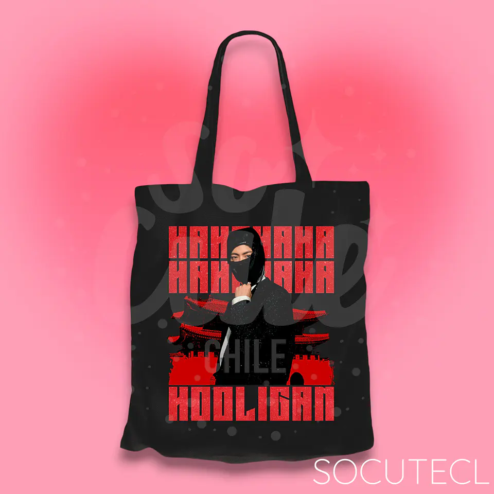 TOTE BAG HA-HA-HA HOOLIGAN JIN 2