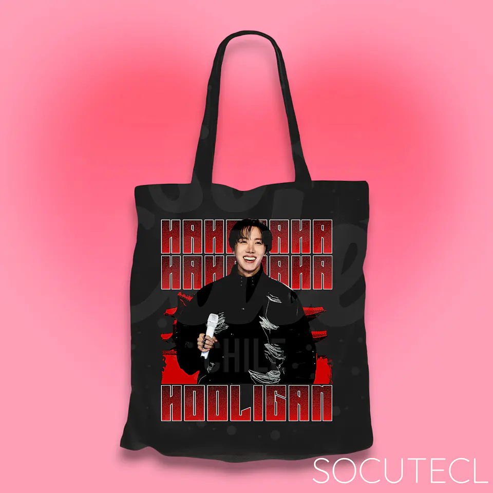 TOTE BAG HA-HA-HA HOOLIGAN J-HOPE 1