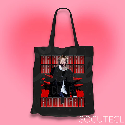 TOTE BAG HA-HA-HA HOOLIGAN JIMIN