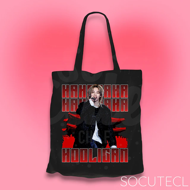 TOTE BAG HA-HA-HA HOOLIGAN JIMIN
