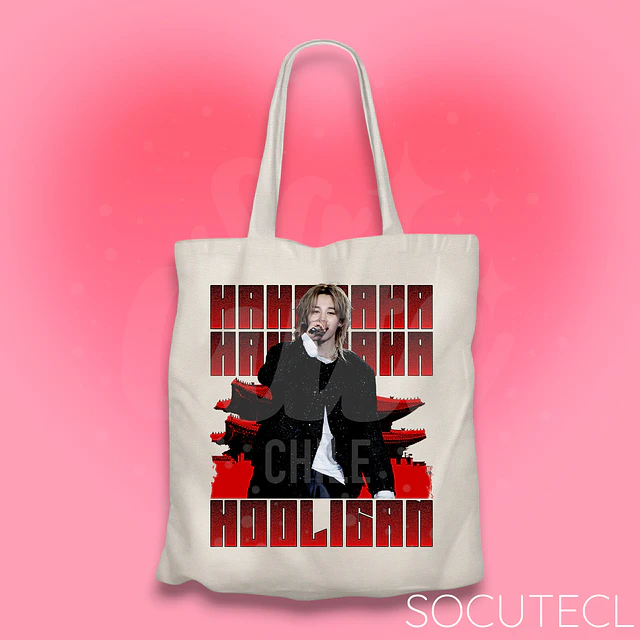 TOTE BAG HA-HA-HA HOOLIGAN JIMIN