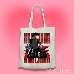 TOTE BAG HA-HA-HA HOOLIGAN JUNGKOOK - CRUDO
