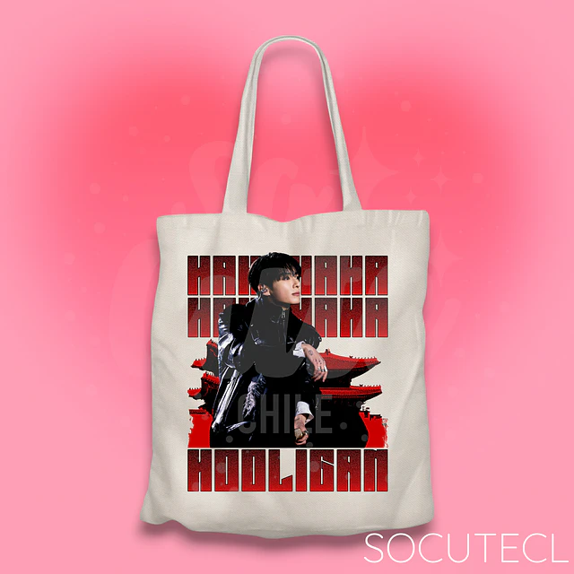 TOTE BAG HA-HA-HA HOOLIGAN JUNGKOOK
