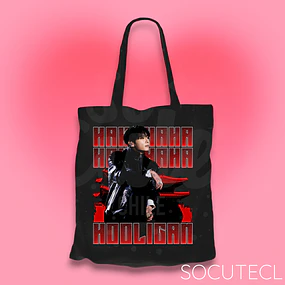 TOTE BAG HA-HA-HA HOOLIGAN JUNGKOOK