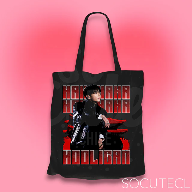 TOTE BAG HA-HA-HA HOOLIGAN JUNGKOOK