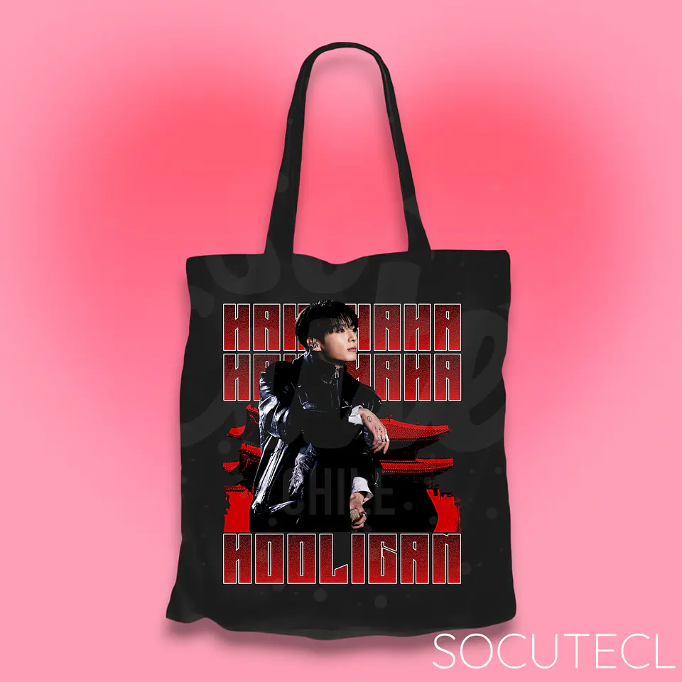 TOTE BAG HA-HA-HA HOOLIGAN JUNGKOOK 1