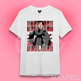 POLERA HA-HA-HA HOOLIGAN J-HOPE - BLANCO