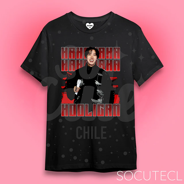 POLERA HA-HA-HA HOOLIGAN J-HOPE