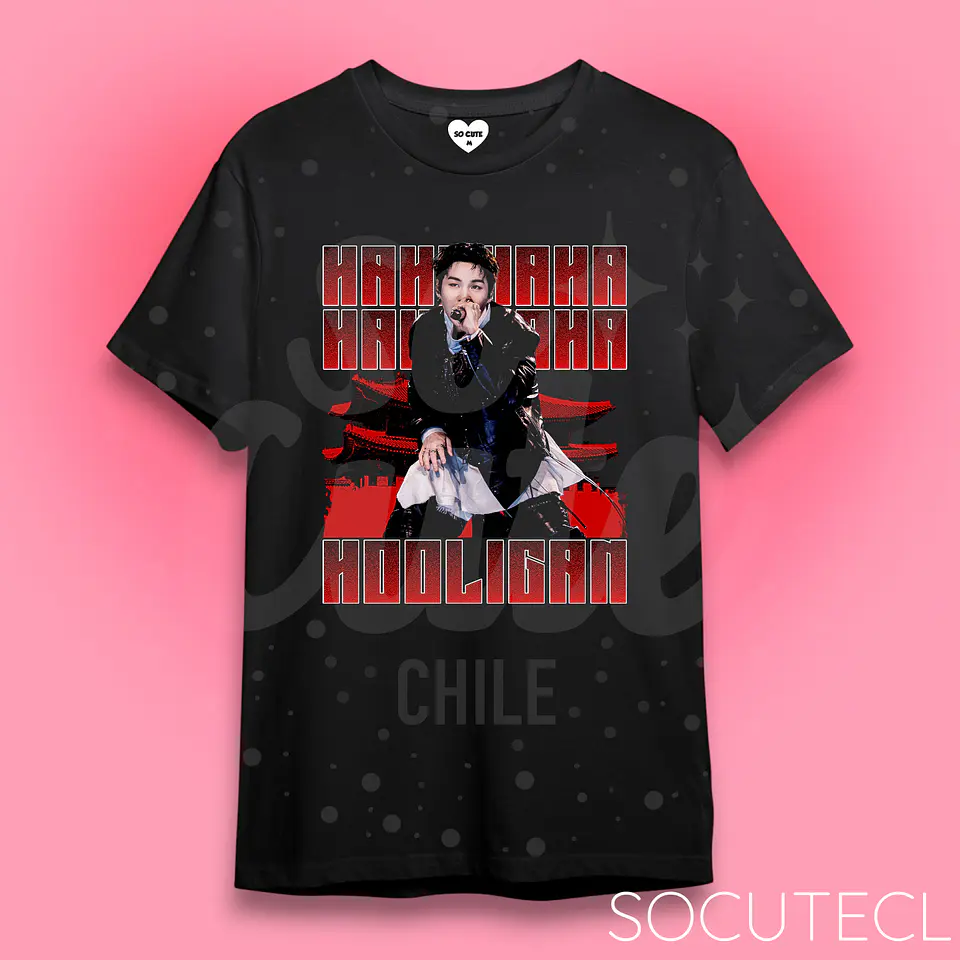 POLERA HA-HA-HA HOOLIGAN SUGA/YOONGI 1