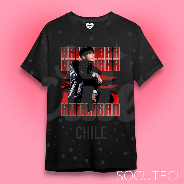 POLERA HA-HA-HA HOOLIGAN JUNGKOOK