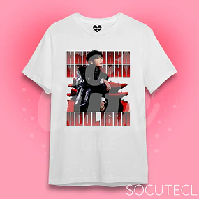 POLERA HA-HA-HA HOOLIGAN JUNGKOOK - BLANCO