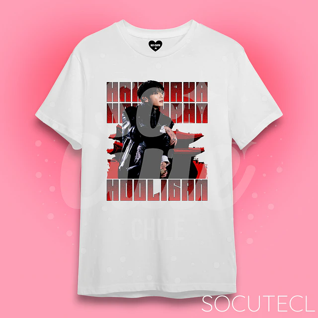 POLERA HA-HA-HA HOOLIGAN JUNGKOOK