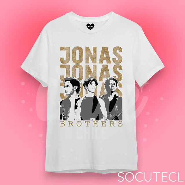 POLERA JONAS BROTHERS <3