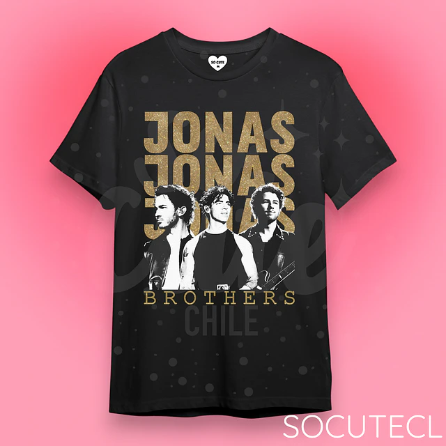 POLERA JONAS BROTHERS <3