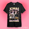 POLERA JONAS BROTHERS DTG + GLITTER