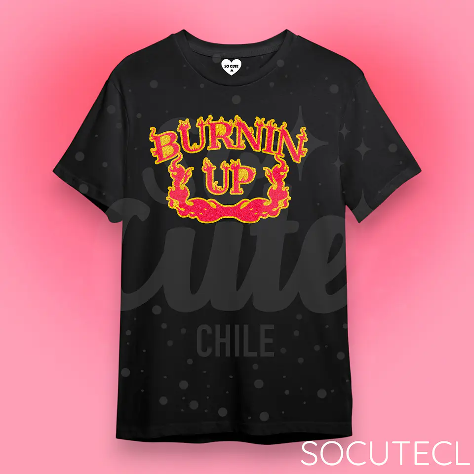 POLERA JONAS BROTHERS BURNIN’ UP SHIRT JOE 1