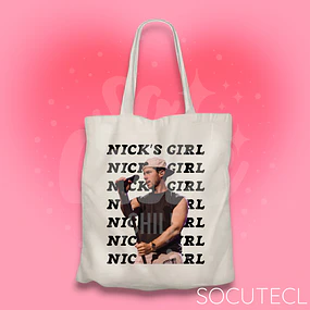 TOTE BAG NICK'S GIRL - CRUDO