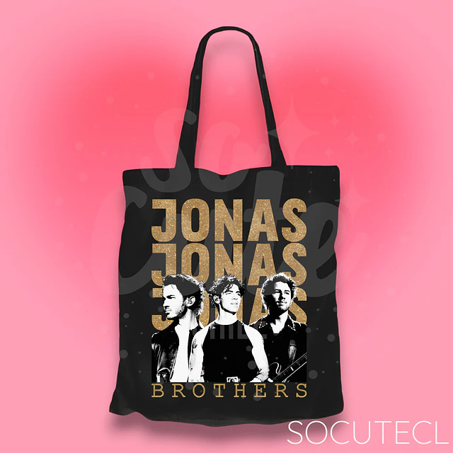 TOTE BAG JONAS BROTHERS <3