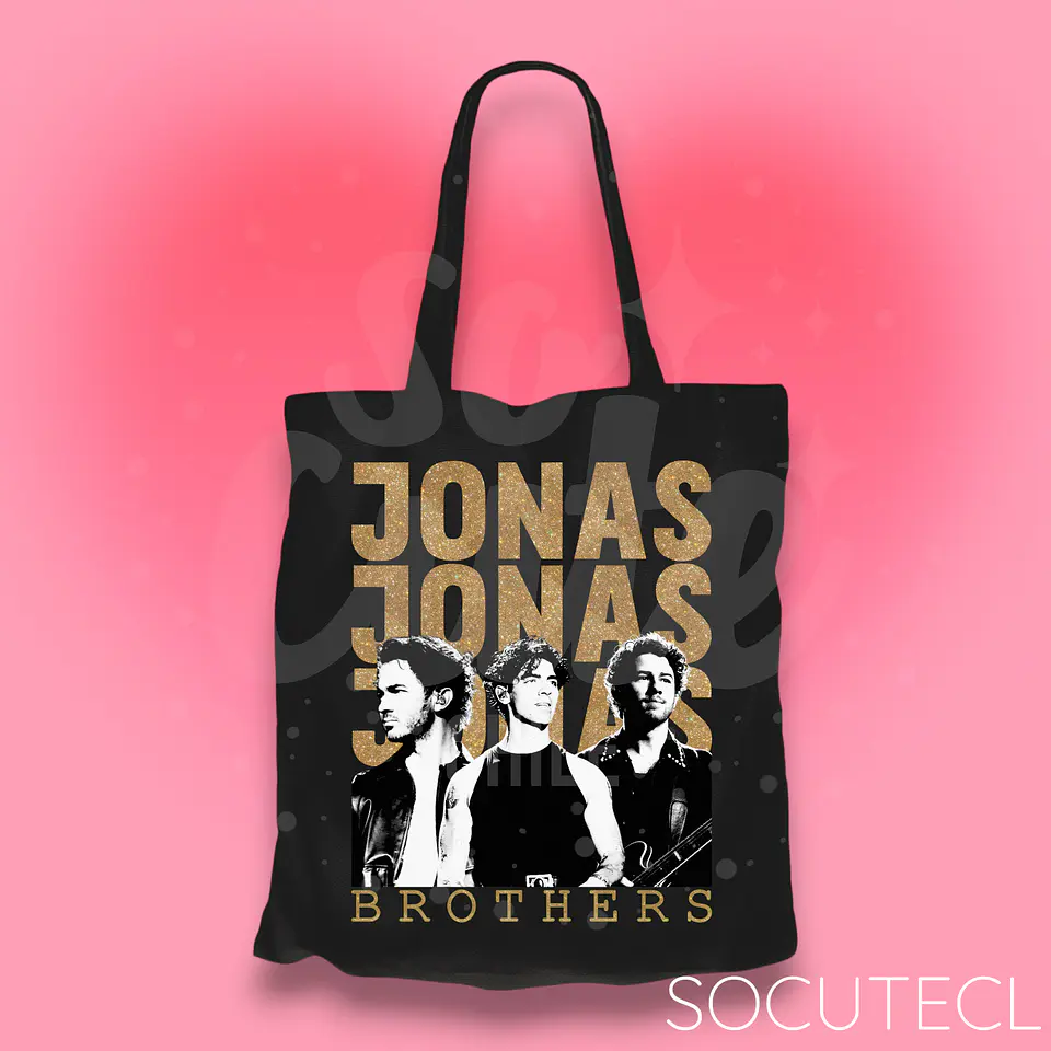 TOTE BAG JONAS BROTHERS <3 1