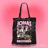 TOTE BAG JONAS BROTHERS DTG + GLITTER