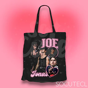 TOTE BAG JOE JONAS DTG + GLITTER
