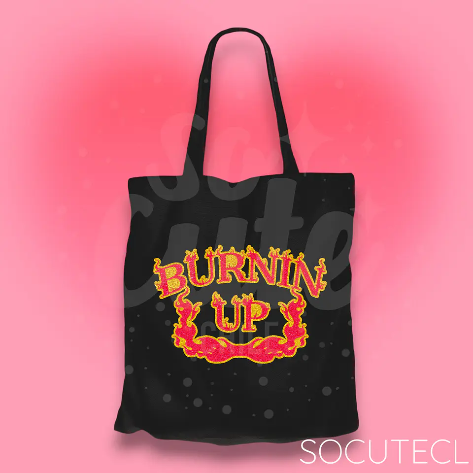 TOTE BAG JONAS BROTHERS BURNIN’ UP SHIRT JOE 1