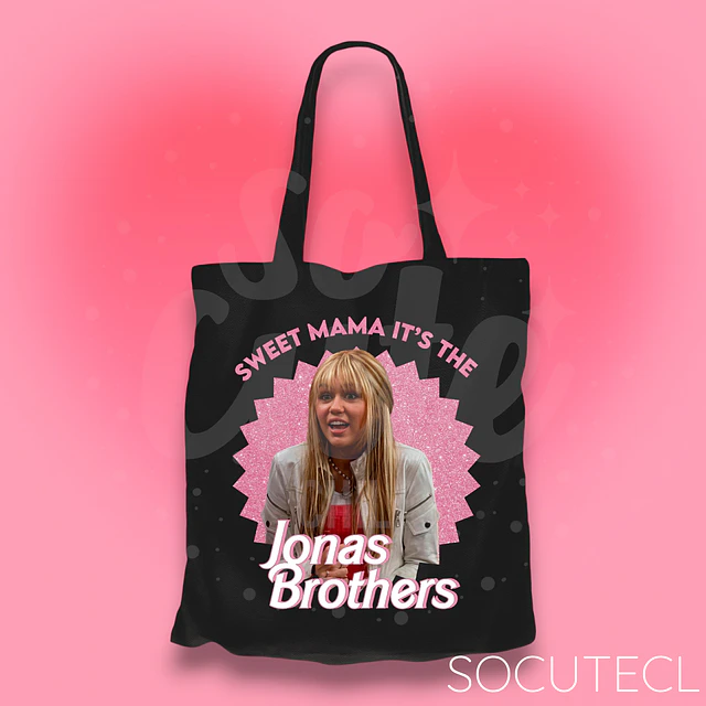 TOTE BAG SWEET MAMA IT´S THE JONAS BROTHERS