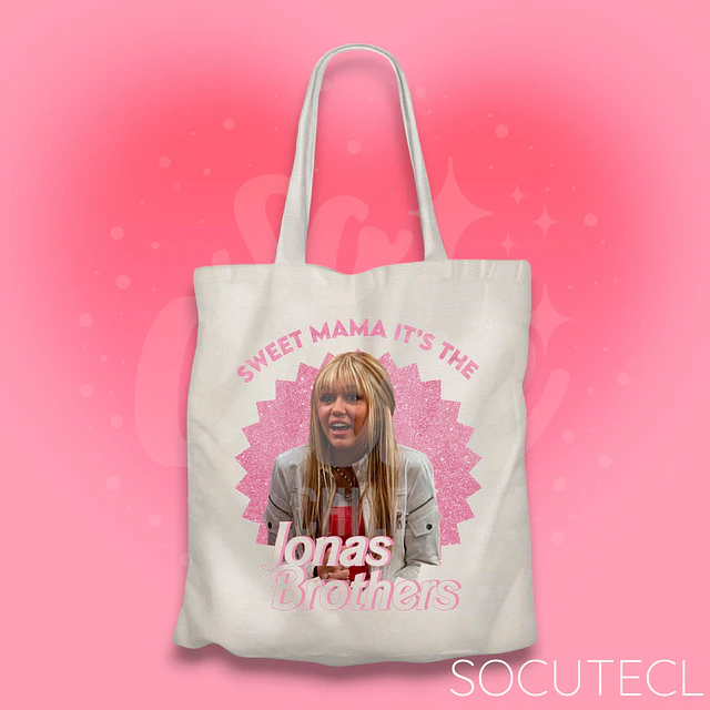 TOTE BAG SWEET MAMA IT´S THE JONAS BROTHERS