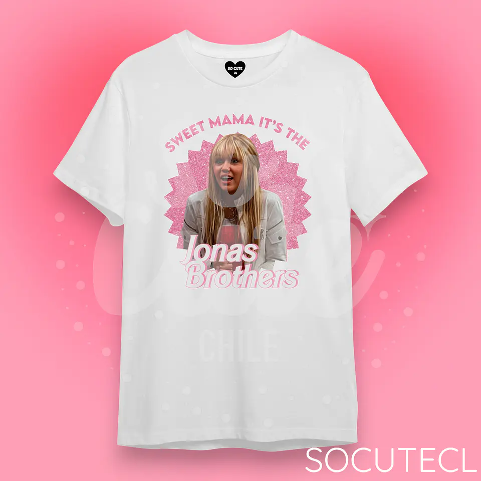 POLERA SWEET MAMA IT´S THE JONAS BROTHERS 2