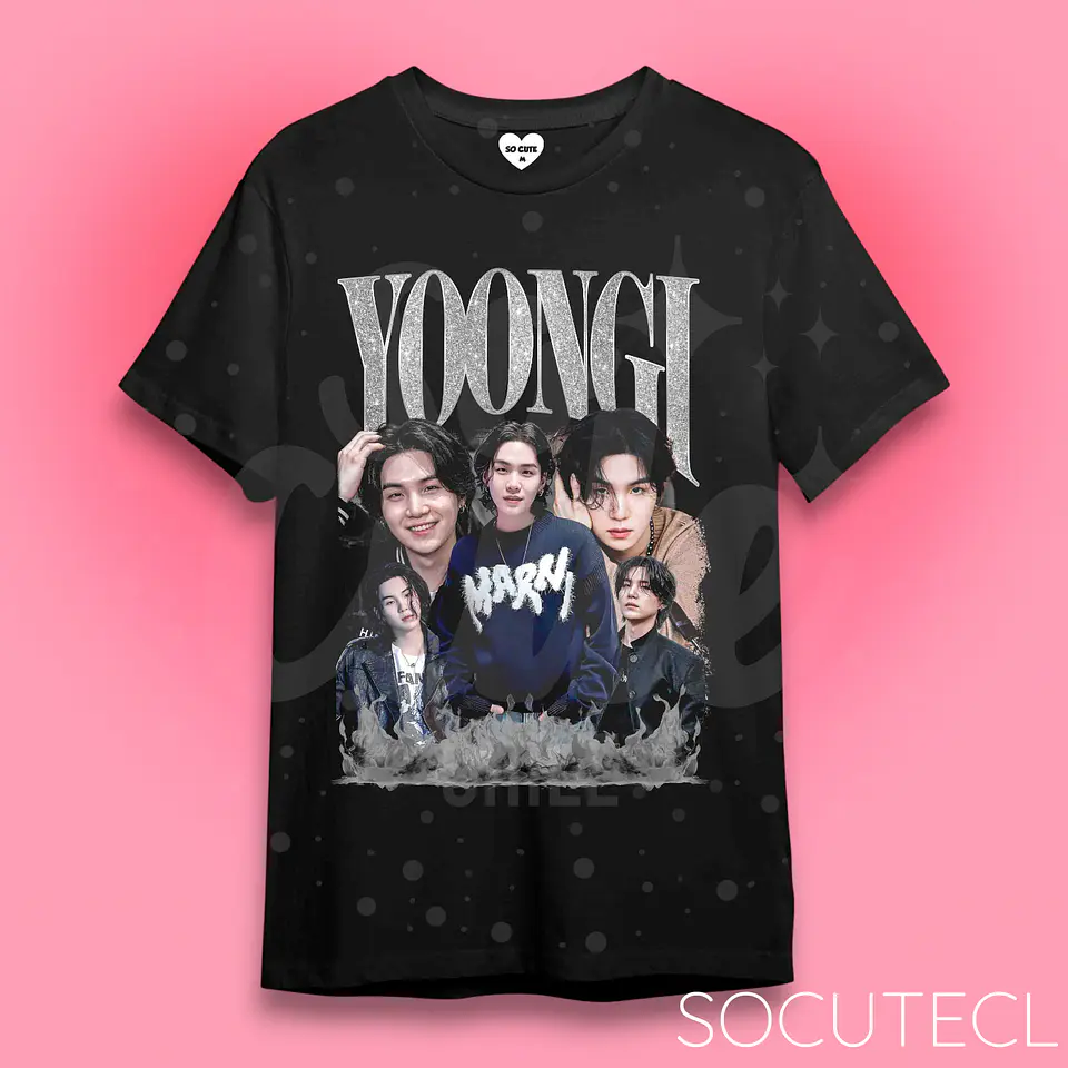POLERA MIN YOONGI / SUGA BTS 2