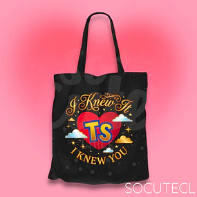 TOTE BAG TS5 003 - NEGRO