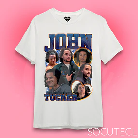 POLERA JOHN TUCKER - CHICOS DEL CAMPUS - BLANCO