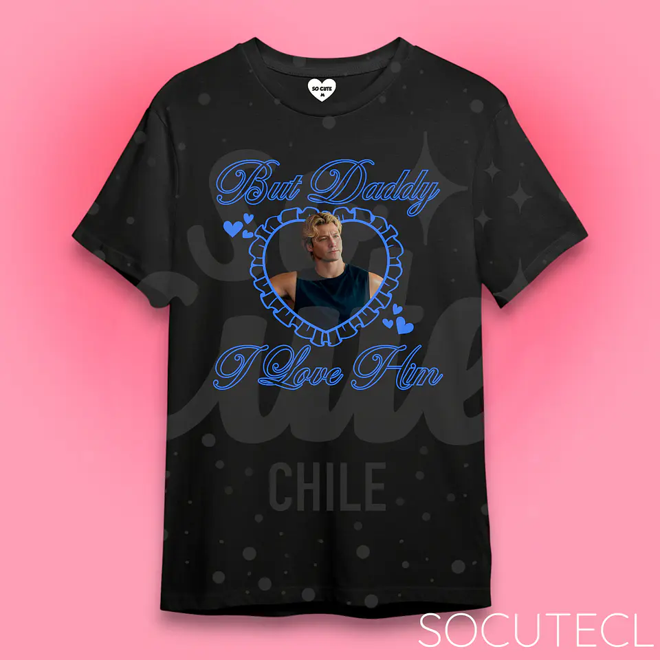 POLERA D. DI LAURENTIS BUT DADDY I LOVE HIM - HOCKEY BOYS 2