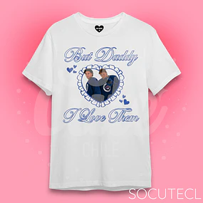 POLERA G + D BUT DADDY I LOVE THEM - HOCKEY BOYS