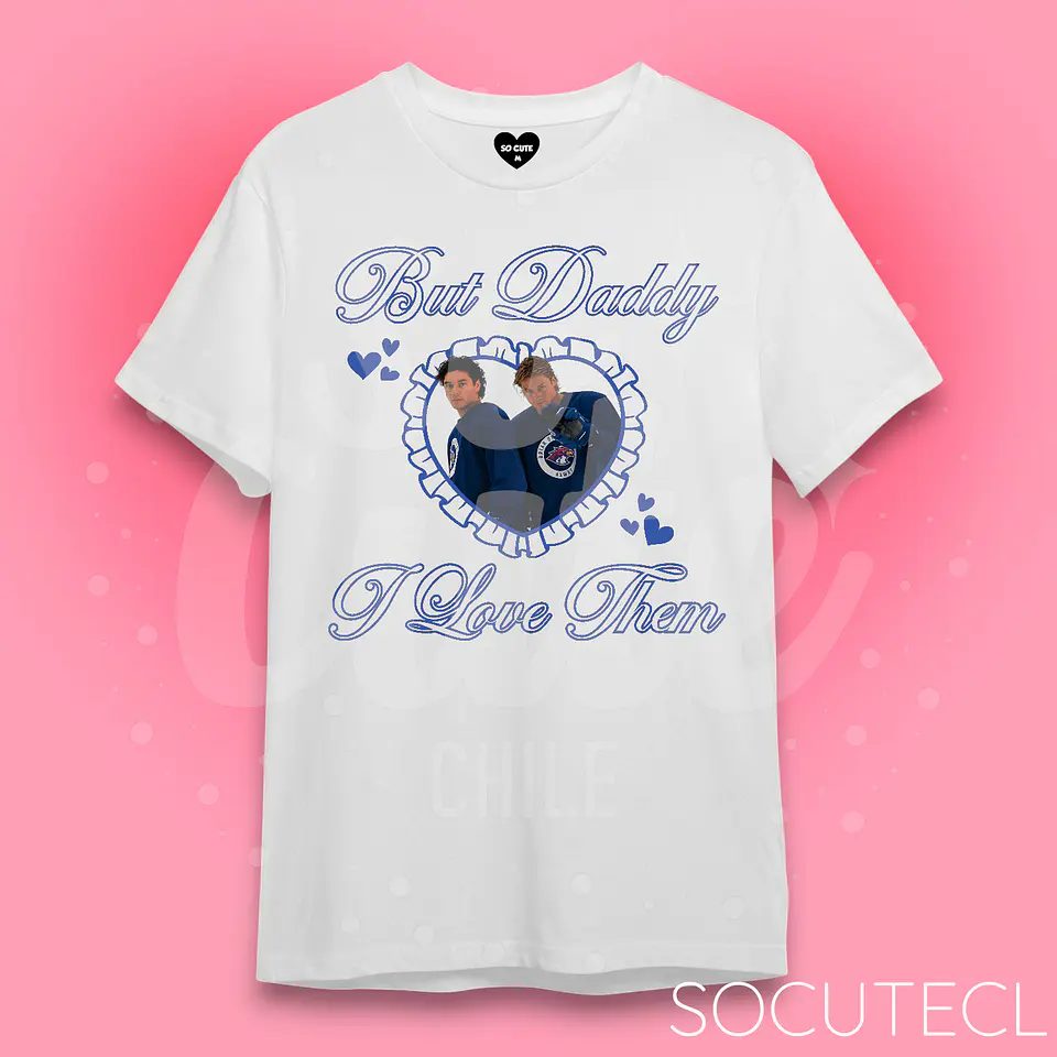 POLERA G + D BUT DADDY I LOVE THEM - HOCKEY BOYS 1