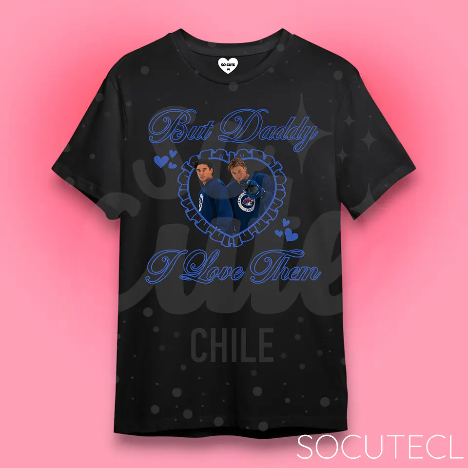 POLERA G + D BUT DADDY I LOVE THEM - HOCKEY BOYS 2