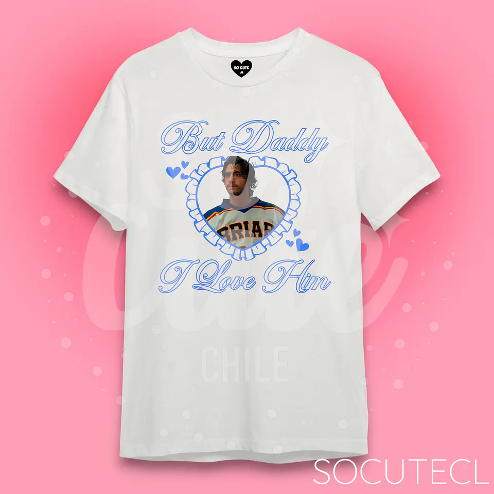 POLERA J. LOGAN BUT DADDY I LOVE HIM - HOCKEY BOYS 1