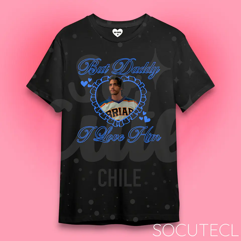 POLERA J. LOGAN BUT DADDY I LOVE HIM - HOCKEY BOYS 2