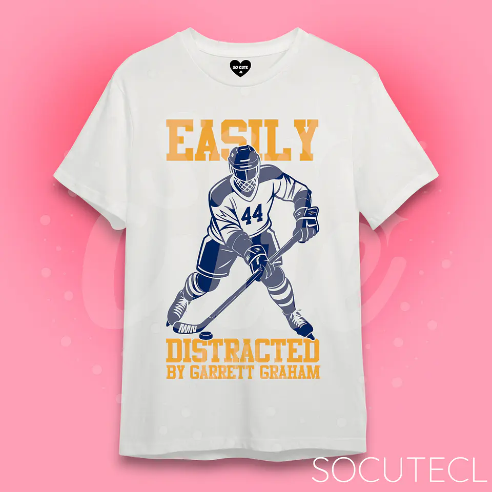 POLERA G. GRAHAM EASILY DISTRACTED - HOCKEY BOYS 1
