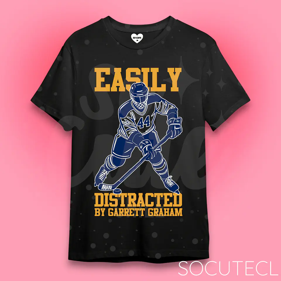 POLERA G. GRAHAM EASILY DISTRACTED - HOCKEY BOYS 2