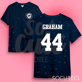 POLERA G. GRAHAM 44 FRENTE + ESPALDA - HOCKEY BOYS