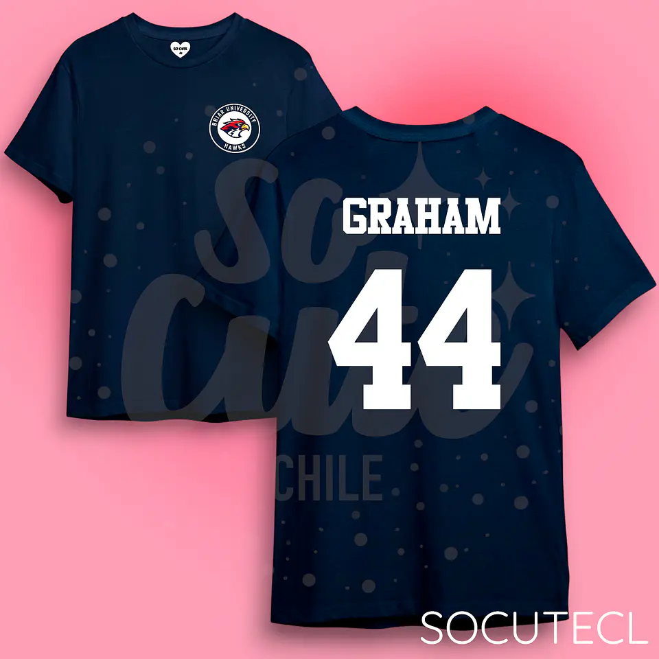 POLERA G. GRAHAM 44 FRENTE + ESPALDA - HOCKEY BOYS 1