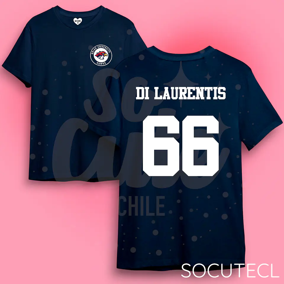 POLERA D. DI LAURENTIS 66 FRENTE + ESPALDA - HOCKEY BOYS 1