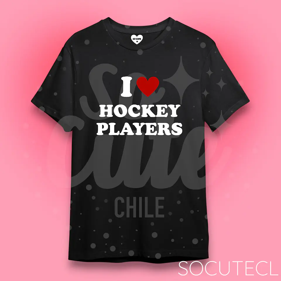 POLERA I LOVE HOCKEY PLAYERS - HOCKEY BOYS 2
