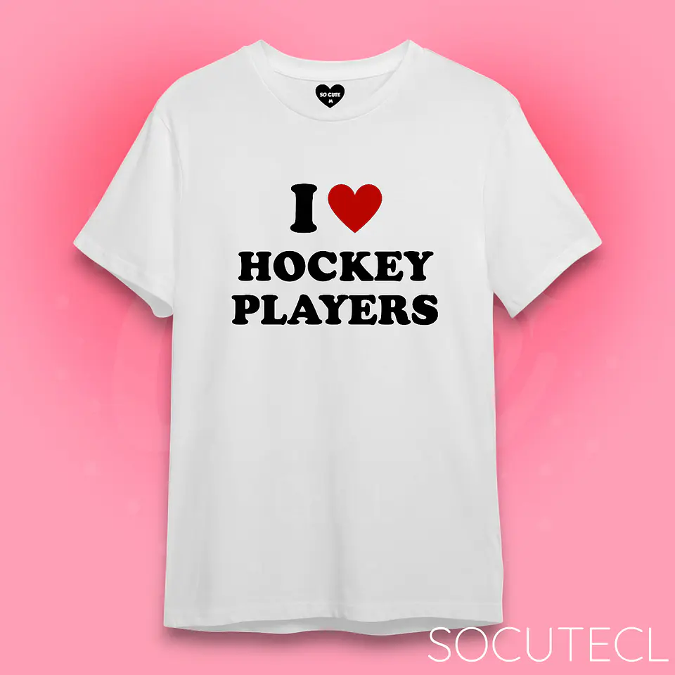 POLERA I LOVE HOCKEY PLAYERS - HOCKEY BOYS 1