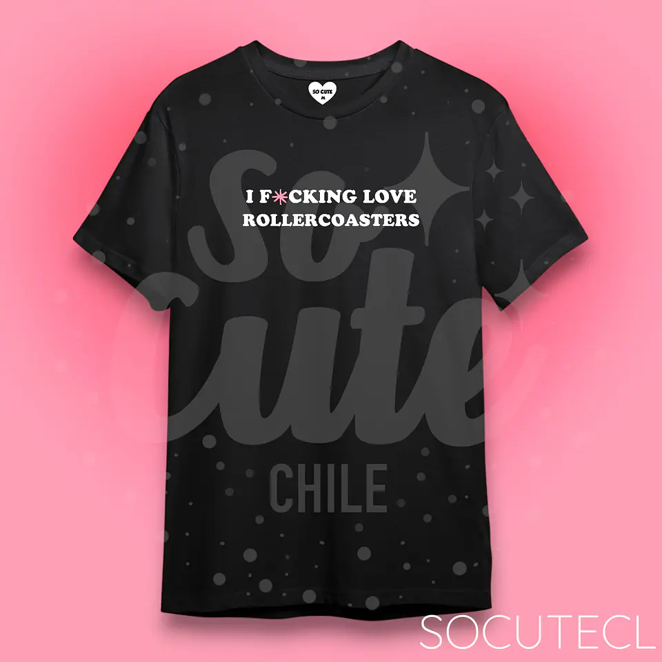 POLERA I F*CKING LOVE ROLLERCOASTERS - HOCKEY BOYS 2