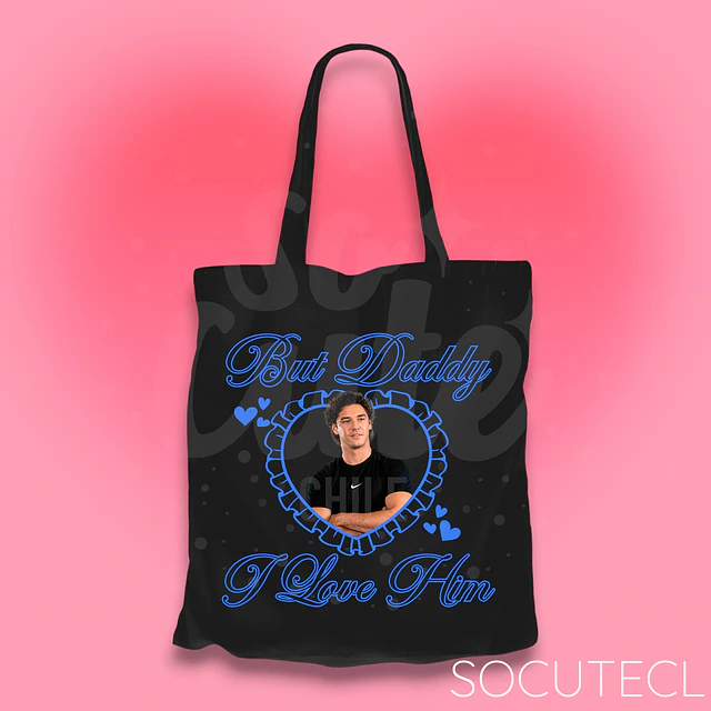 TOTE BAG G. GRAHAM BUT DADDY I LOVE HIM - HOCKEY BOYS