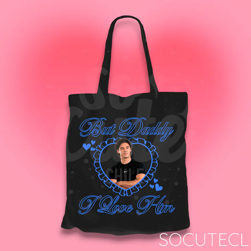 TOTE BAG G. GRAHAM BUT DADDY I LOVE HIM - HOCKEY BOYS 2